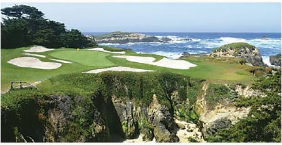 Pebble Beach Golf Wall Mural Biggies Wall Mural 60" X 120" Pebble Beach Item