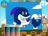 Pebbles Flintstone Coloring Pages Baby Kids Painting Game Movie Sea Coloring Book