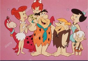 Pebbles Flintstone Coloring Pages Bamm Stock S & Bamm Stock Alamy