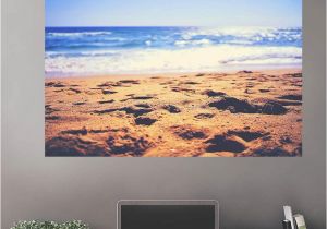 Peel and Stick Wall Murals Beach Sunny Sand Beach Wall Decals Peel & Stick Re Movable Wall Art Zapwalls