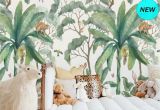 Peel and Stick Wall Murals for Kids Jungle Wall Mural Wallpaper Removable Peel & Stick Wallpaper