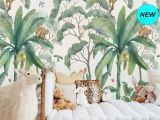 Peel and Stick Wall Murals for Kids Jungle Wall Mural Wallpaper Removable Peel & Stick Wallpaper