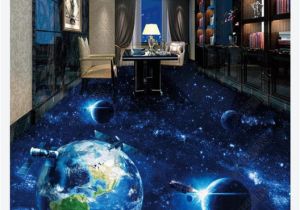 Peel and Stick Wall Murals Uk 3d Custom Self Adhesive Waterproof Floor Mural Wallpaper Universe Galaxy Earth 3d Bathroom Living Room Floor Tiles Uk 2019 From R