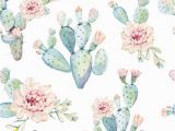 Peel and Stick Wall Murals Uk Cactus Watercolor Wallpaper Decals Boho Wallpaper Floral Wallpaper Removable Wallpaper Cactus Wallpaper Peel and Stick Wallpaper