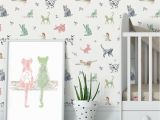 Peel and Stick Wall Murals Uk Cat Wallpaper Removable Wall Paper Nursery Wallpaper Peel