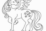 Pegasus Unicorn Coloring Page Winged Unicorn