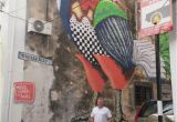 Penang Wall Mural Artist Geor Own Penang Street Art Amazing Pictures In Mayasia