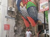 Penang Wall Mural Artist Geor Own Penang Street Art Amazing Pictures In Mayasia