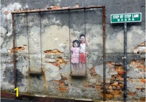 Penang Wall Mural Map Penang Street Art Location Map Wall Painting S