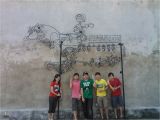 Penang Wall Mural Map Temporary40 Penang Wire Art and Mural