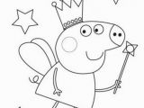 Peppa Halloween Coloring Pages Fairy Peppa Pig Coloring In Pages