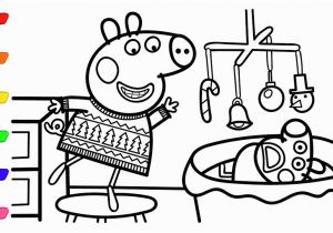 Peppa Pig Baby Alexander Coloring Pages Peppa Pig Coloring Pages for Kids