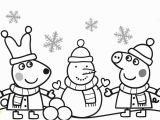 Peppa Pig Christmas Coloring Pages Pin On Best Cartoon Coloring