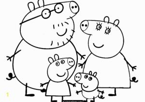 Peppa Pig Coloring Pages Printable Pdf Peppa Pig and Family Coloring Page for Kids Printable