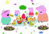 Peppa Pig Wall Mural asian Paints Wall S Peppa Pig Xl Family Picnic Removable Cartoon