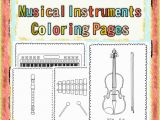 Percussion Coloring Pages Musical Instruments Coloring Pages