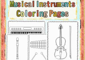 Percussion Coloring Pages Musical Instruments Coloring Pages