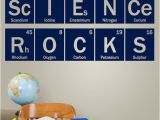 Periodic Table Wall Mural Science Rocks Periodic Vinyl Decal Science Wall Decal