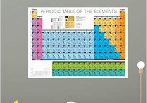 Periodic Table Wall Mural Wallmonkeys Fot 36 Wm Periodic Table Of the Elements Peel and Stick Wall Decals 36 In W X 25 In H