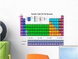 Periodic Table Wall Mural Wallmonkeys Periodic Table Elements Colors Wall Mural Peel and Stick Educational Graphics 18 In W X 13 In H Wm