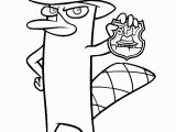 Perry the Platypus Phineas and Ferb Coloring Pages Phineas and Ferb Coloring Pages 2