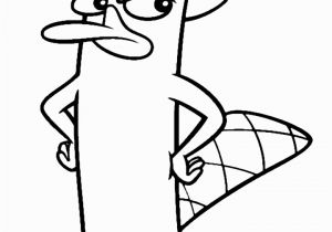 Perry the Platypus Phineas and Ferb Coloring Pages Phineas and Ferb Coloring Pages 2