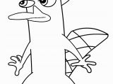 Perry the Platypus Phineas and Ferb Coloring Pages Phineas and Ferb Printouts Neo Coloring