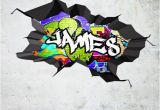 Personalised Graffiti Wall Mural Decals Mural Wall Covering Custom Wall Mural Custom Wall