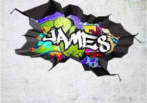 Personalised Graffiti Wall Mural Decals Mural Wall Covering Custom Wall Mural Custom Wall