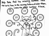 Pete the Cat and His Four Groovy buttons Coloring Page 12 Best Of Preschool Magnet Worksheet Pete the