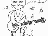 Pete the Cat and His Four Groovy buttons Coloring Page Pet the Cat and His Four Groovy buttons Coloring Page