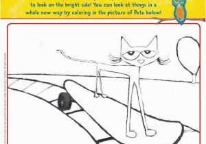 Pete the Cat and His Magic Sunglasses Coloring Page Pete the Cat and His Magic Sunglasses Coloring Activity