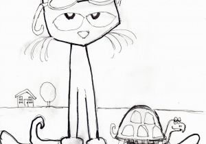 Pete the Cat and His Magic Sunglasses Coloring Page Pete the Cat and His Magic Sunglasses James Dean