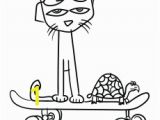 Pete the Cat and His Magic Sunglasses Coloring Page top 21 Free Printable Pete the Cat Coloring Pages Line