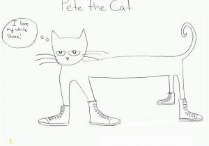 Pete the Cat Coloring Page Shoes Pete the Cat Coloring Pages White Shoes Fan Art Free