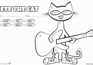 Pete the Cat Coloring Pages Awesome Pete the Cat Coloring Sheet Gallery