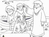 Peter and andrew Meet Jesus Coloring Page 17 Best Images About Hittan On Pinterest