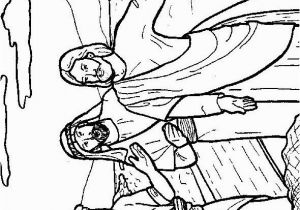 Peter and andrew Meet Jesus Coloring Page Pages Jesus and Peter andrew Meet Coloring Pages