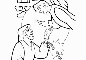 Peter and John In Jail Coloring Page Free Bible Story Coloring Sheet and Written Activities as Well as