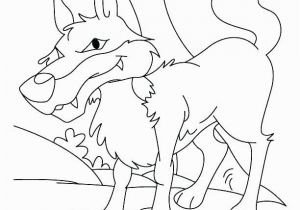 Peter and the Wolf Coloring Page Peter and the Wolf Coloring Pages Free Coloring Wolf Simple Wolf
