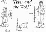 Peter and the Wolf Coloring Pages 22 Best Images About Squilt Peter and the Wolf On