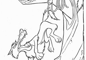 Peter and the Wolf Coloring Pages Peter and Ivan Coloring Page Fairy Tale