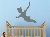 Peter Pan Shadow Wall Mural Peter Pan Infinity Wall Decal Nursery Stickers Fantasy Fairytale