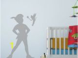 Peter Pan Shadow Wall Mural Peter Pan Wall Decal