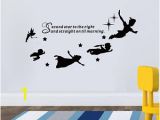 Peter Pan Shadow Wall Mural Peter Pan Wall Decal