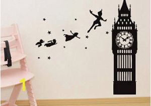 Peter Pan Shadow Wall Mural Peter Pan Wall Decal