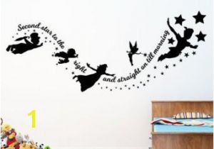 Peter Pan Shadow Wall Mural Peter Pan Wall Decal