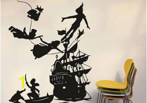 Peter Pan Shadow Wall Mural Peter Pan Wall Decal