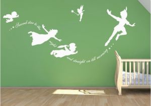 Peter Pan Wall Murals Peter Pan Wall Decal Vinyl Stickers Baby Nursery Bedroom Wall Art