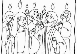 Peter Preaching at Pentecost Coloring Pages 20 Fresh Pentecost Coloring Page